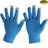 Touch screen Cotton knitted white hand safety industrial glove