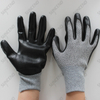 HPPE Liner Nitrile Coating Cut Resistant Safety Gloves