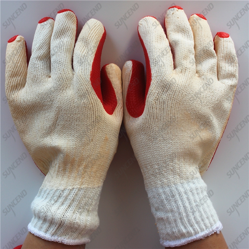 Winter 10G laminated rubber coated crayfish gloves for South Africa