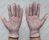 Fashion women garden elastic thin colorful 100% polyester gloves