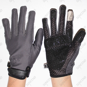 Suncend Safety Synthetic Leather Work Gloves, Non-Slip Silicone Gel Glove 