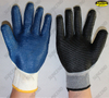 Mechanical palm rubber coated polycotton glove