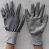PU Coated Smooth Finish Anti-static Work Gloves 