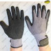 Hand protection acrylic terry liner sandy nitrile gloves