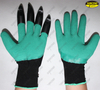 Protective Unisex Garden Digging Gloves with 4 ABS Devil Claws