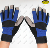 Industry silicone coated palm anti slip hand protective impact safety mechanic g