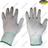 PU coated palm fit polyester liner safety working gloves