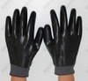 Black Nitrile Fully Coated Knit Cuff Safety Gloves