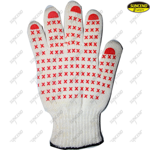 Food grade heat resistant grilling BBQ cooking gloves