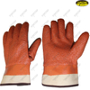 Mechanical industry PVC dipped waterproof safety cuff work gloves 