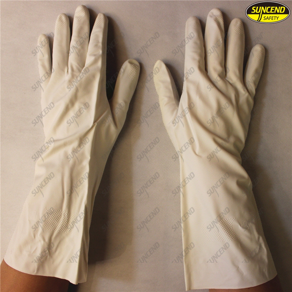 Cheap nitrile dipped industrial work gloves