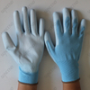 White PU Coated Polyester/nylon Liner Gloves