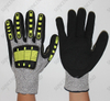 13 Gauge HPPE Liner with TPR Back Knit Safety Gloves for Cut Resistant And Impact Resistant