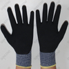 China Factory Best Seller High Elastic Wire Sandy Nitrile Work Gloves