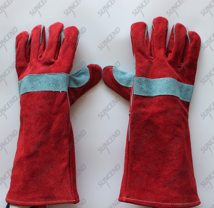 Welding heat-resistant working gloves