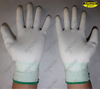 PU coated palm fit polyester liner safety working gloves