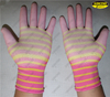 Industrial PU coated palm fit oil resistant glove