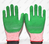 New Design HPPE Liner Best Grip Rubber Coated Work Gloves with Grip Textured