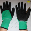 Mechanics safety work latex crinkle coated gloves