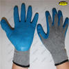 Crinkle finish latex coated good grip safety working gloves