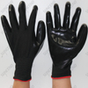 Black Nitrile Coated Nylon/polyester Work Gloves